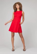 Spanx Spanx Perfect Fit & Flare Dress Red