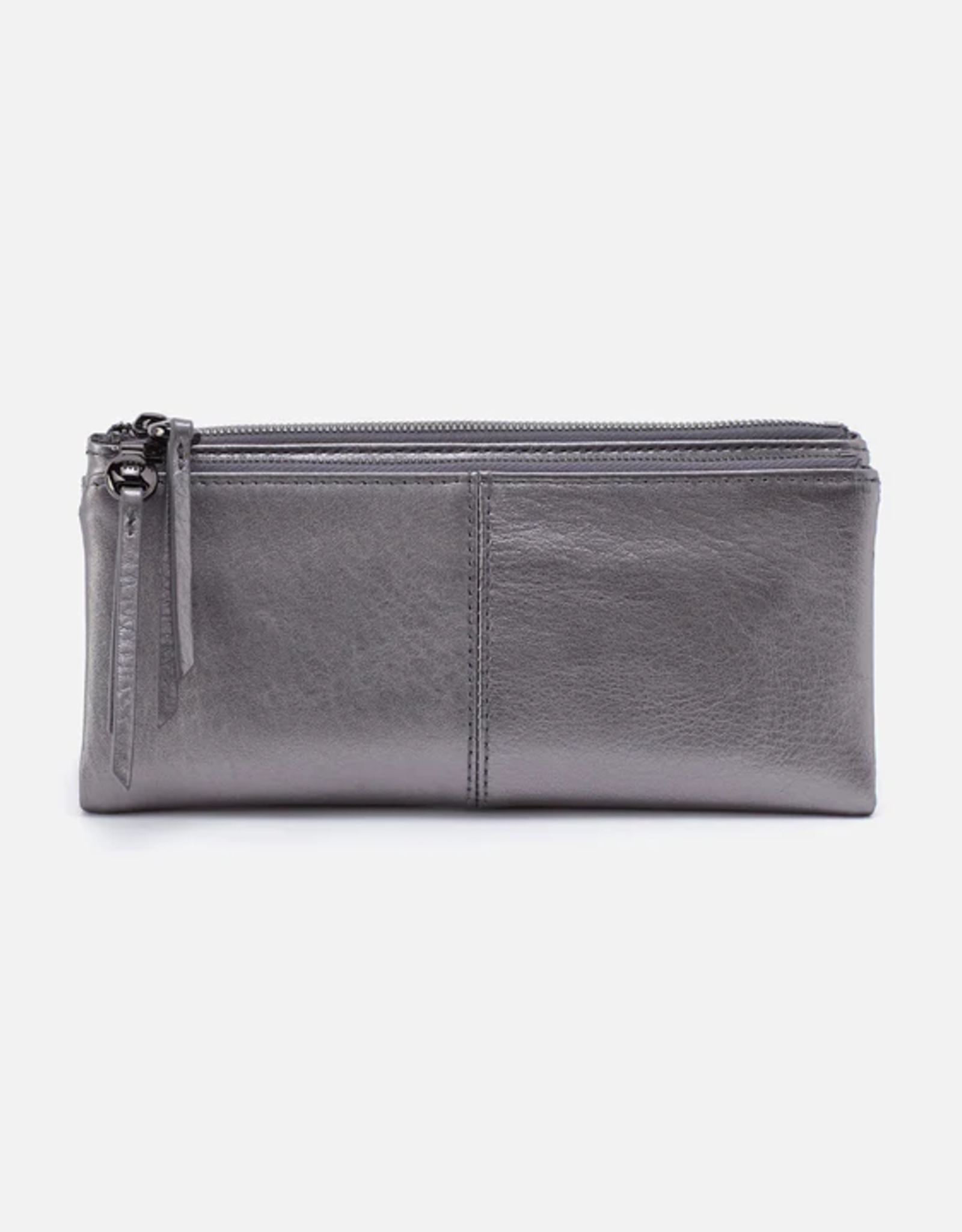 HOBO Hobo Keen Large Zip Top Continental Wallet Anthracite