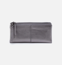 HOBO Hobo Keen Large Zip Top Continental Wallet Anthracite