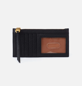 HOBO Hobo Carte Card Case Pebbled Black