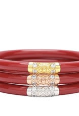 BuDhaGirl LLC BuDhaGirl Three Kings All Weather Bangles Red