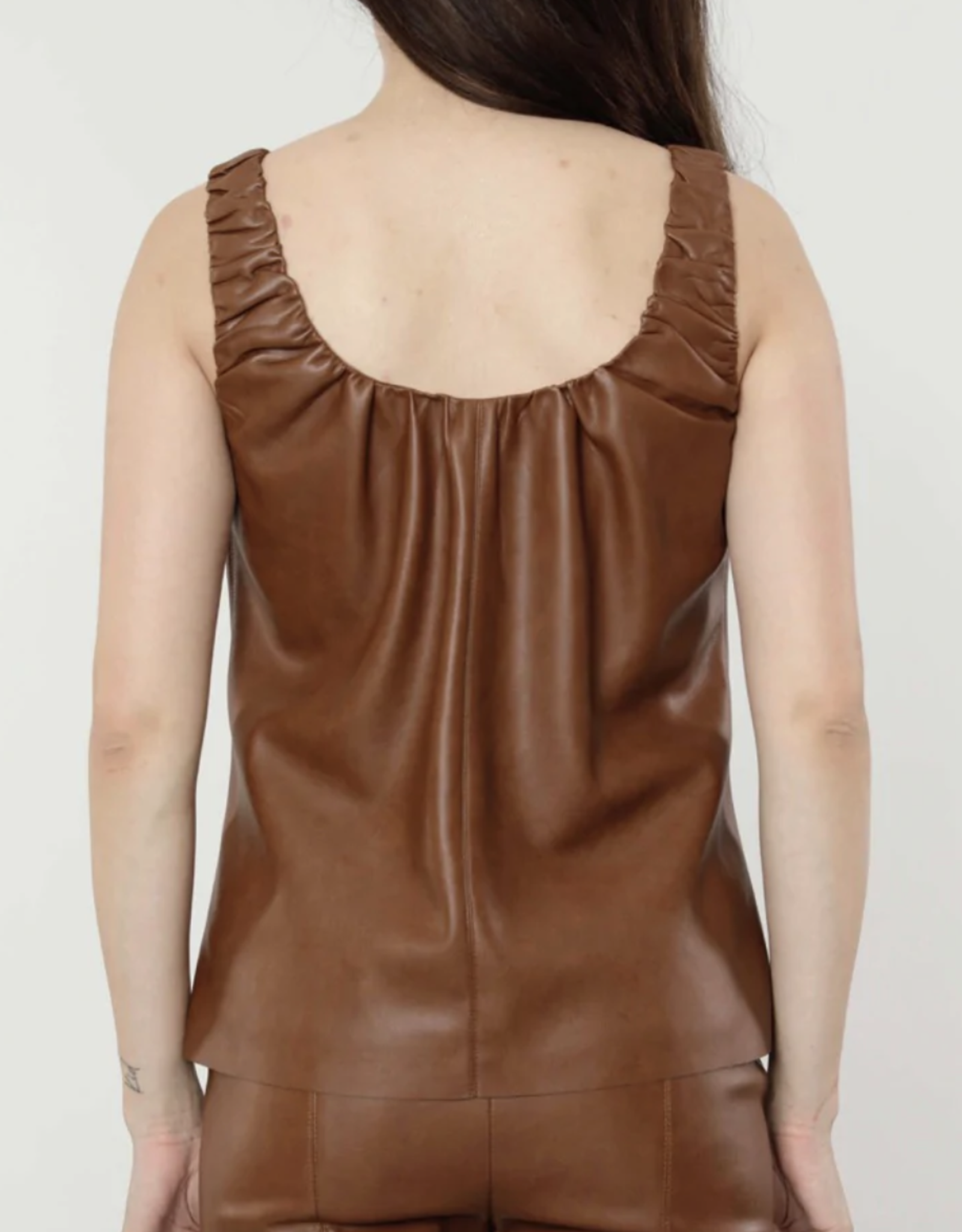 Dolce Cabo Dolce Cabo Vegan Leather Tank