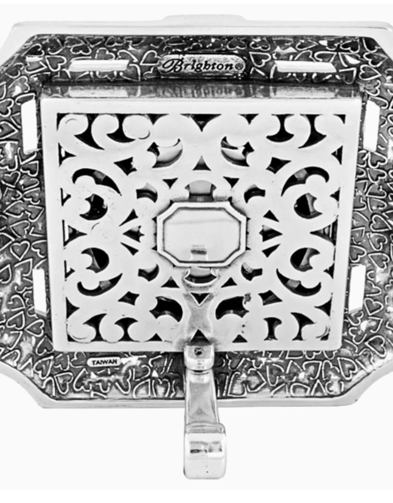 Brighton Brighton Silver Tango Square Clock