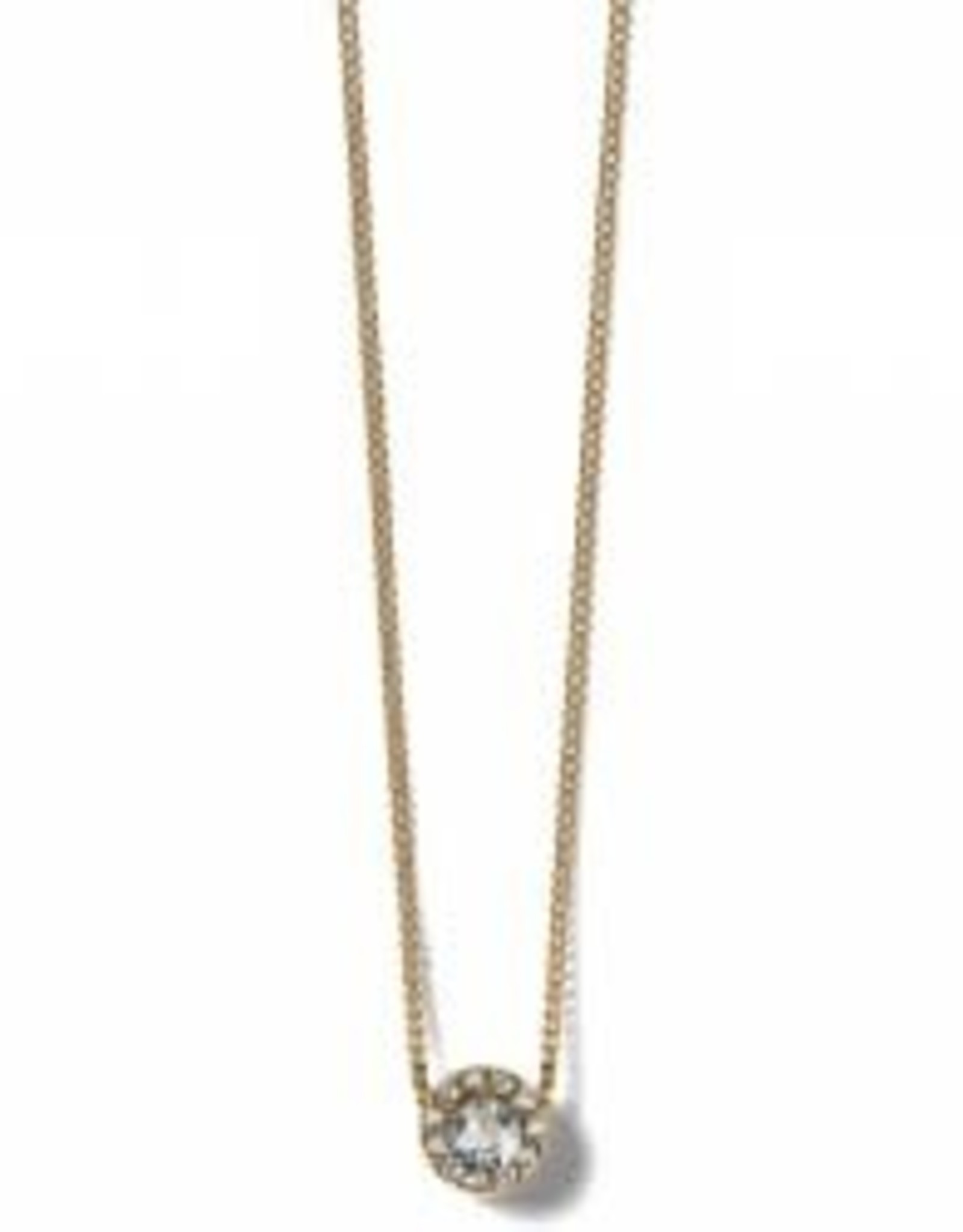 Brighton Brighton Illumina Mini Gold Solitaire  Necklace