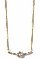 Brighton Brighton Illumina Bar Gold Necklace