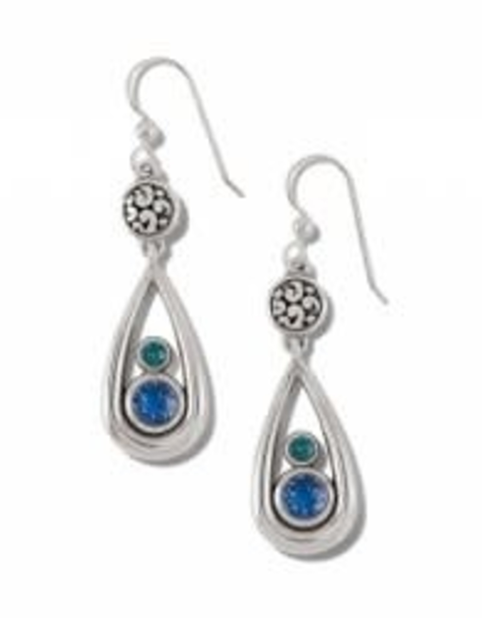 Brighton Brighton Elora Gems Teardrop Fr Wire Earrings