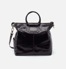 HOBO HOBO Large Sheila Polished Leather Black