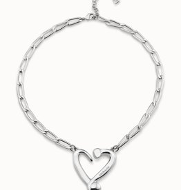 UNOde50 UNOde50 One Love Silver Necklace