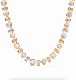 Julie Vos Julie Vos Antonia Tennis Necklace Irid. Clear Crystal