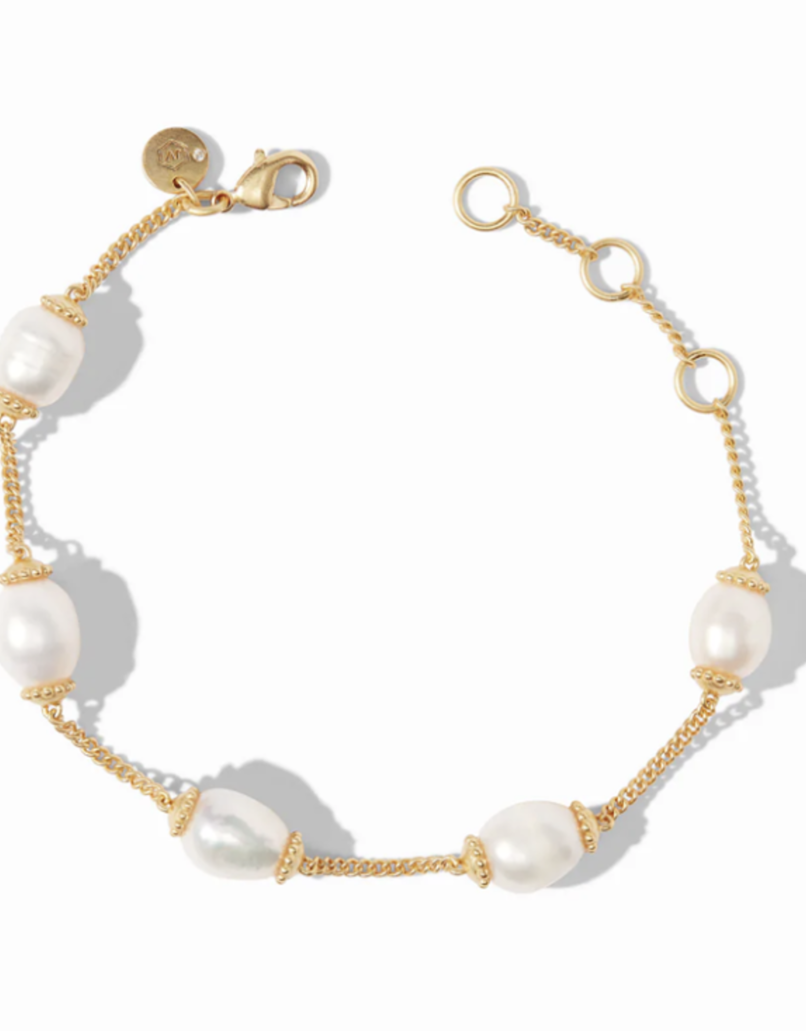 Julie Vos Julie Vos Flora Delicate Bracelet Pearl