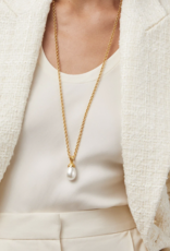 Julie Vos Julie Vos Flora Pearl Pendant Necklace