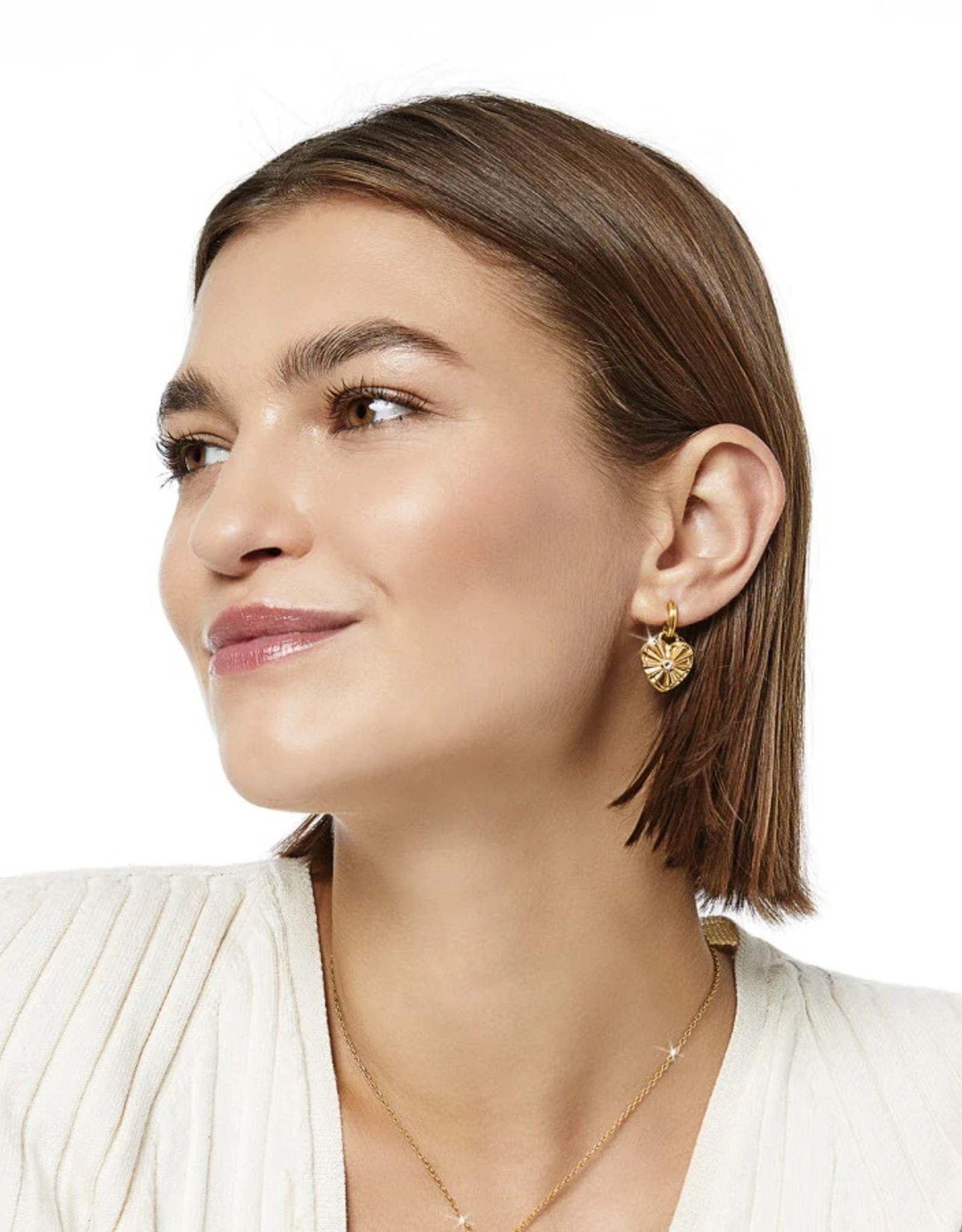 Brighton Brighton Esprit Heart Post Drop Earring