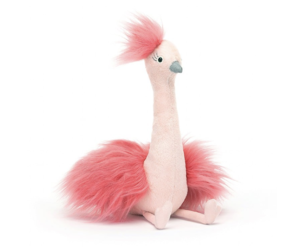 Jellycat hotsell ostrich pink