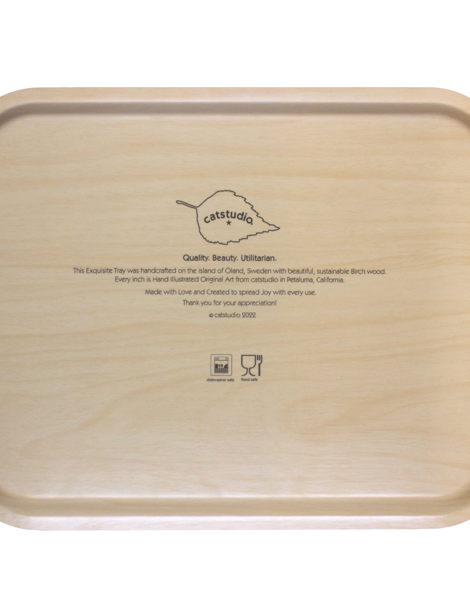 Catstudio Catstudio Birchwood Tray