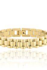 Kikichic Watch Strap Link Bracelet Gold 16cm