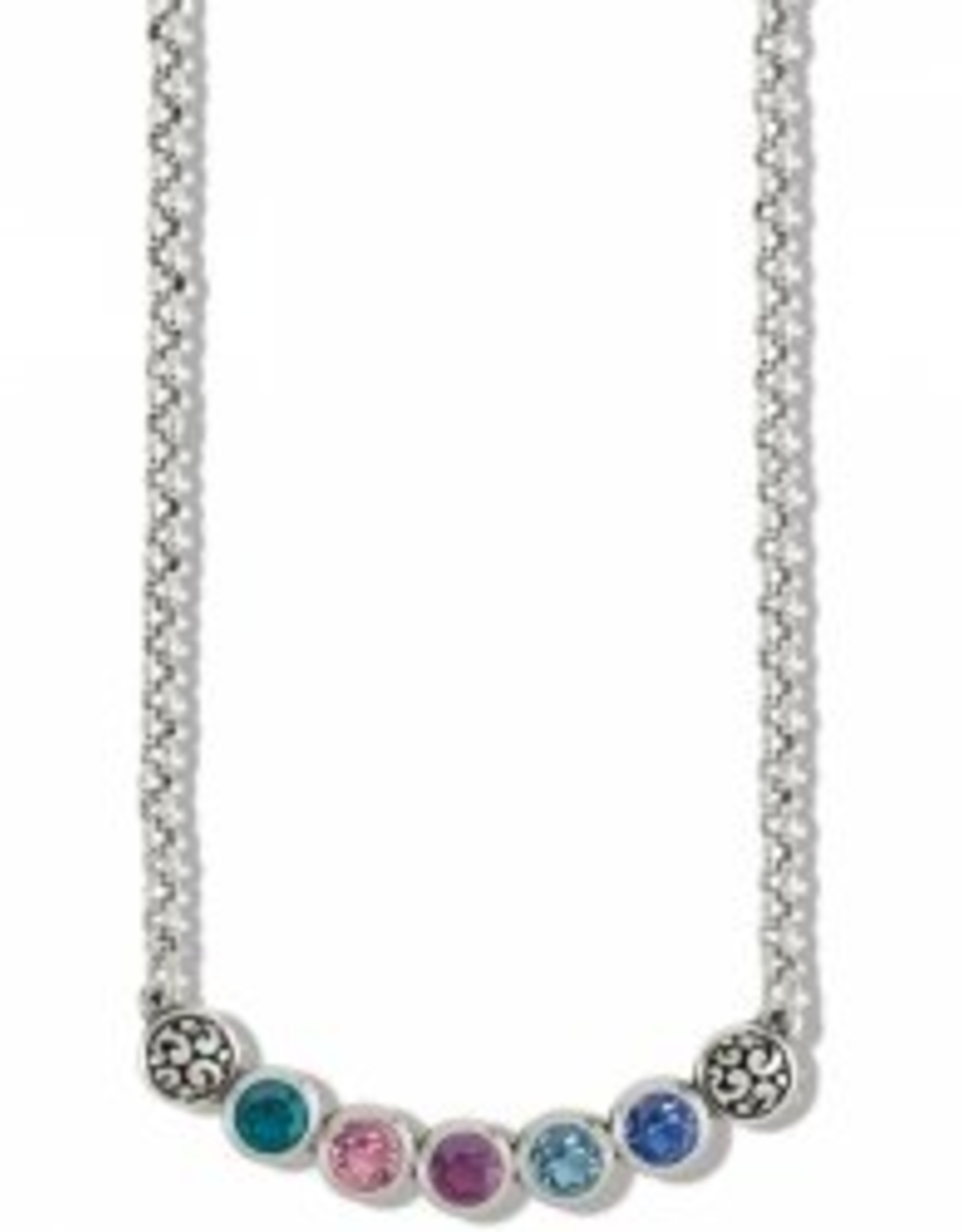 Brighton Brighton Elora Gems  Dots Curve Necklace