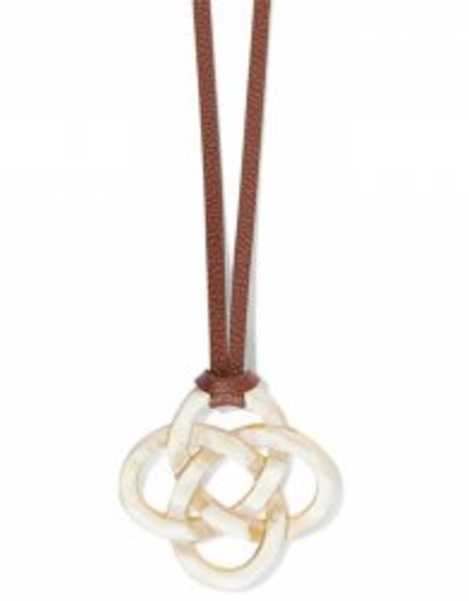 Brighton Brighton Interlok Light Horn Necklace