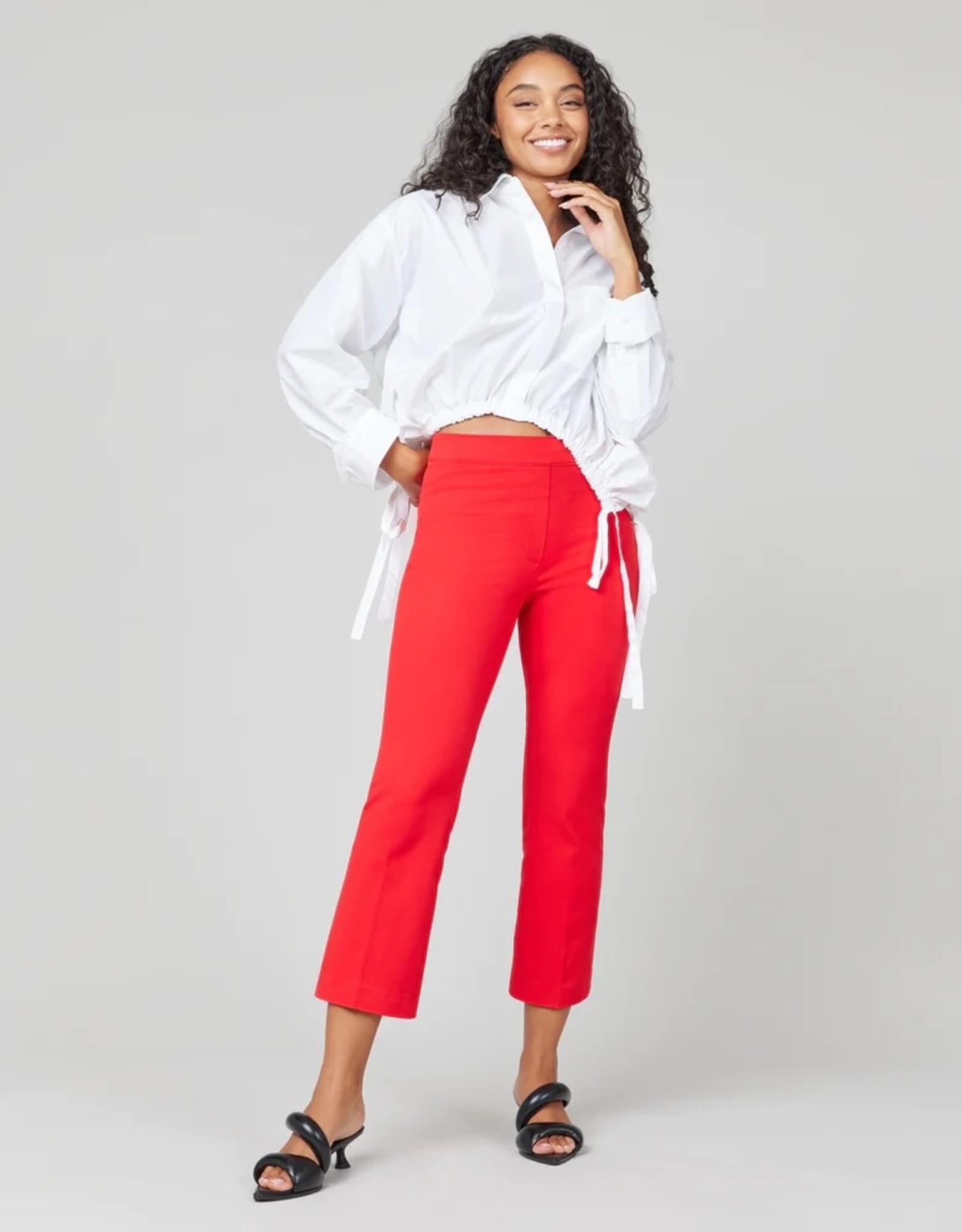 Spanx On the Go Kick Flare Pant Red