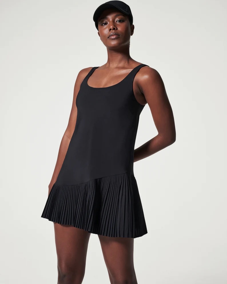 Spanx Yes Pleats Dress Pretty Please Houston Pretty Please Boutique