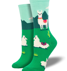 Socksmith Women's Yo Llama Mint Socks