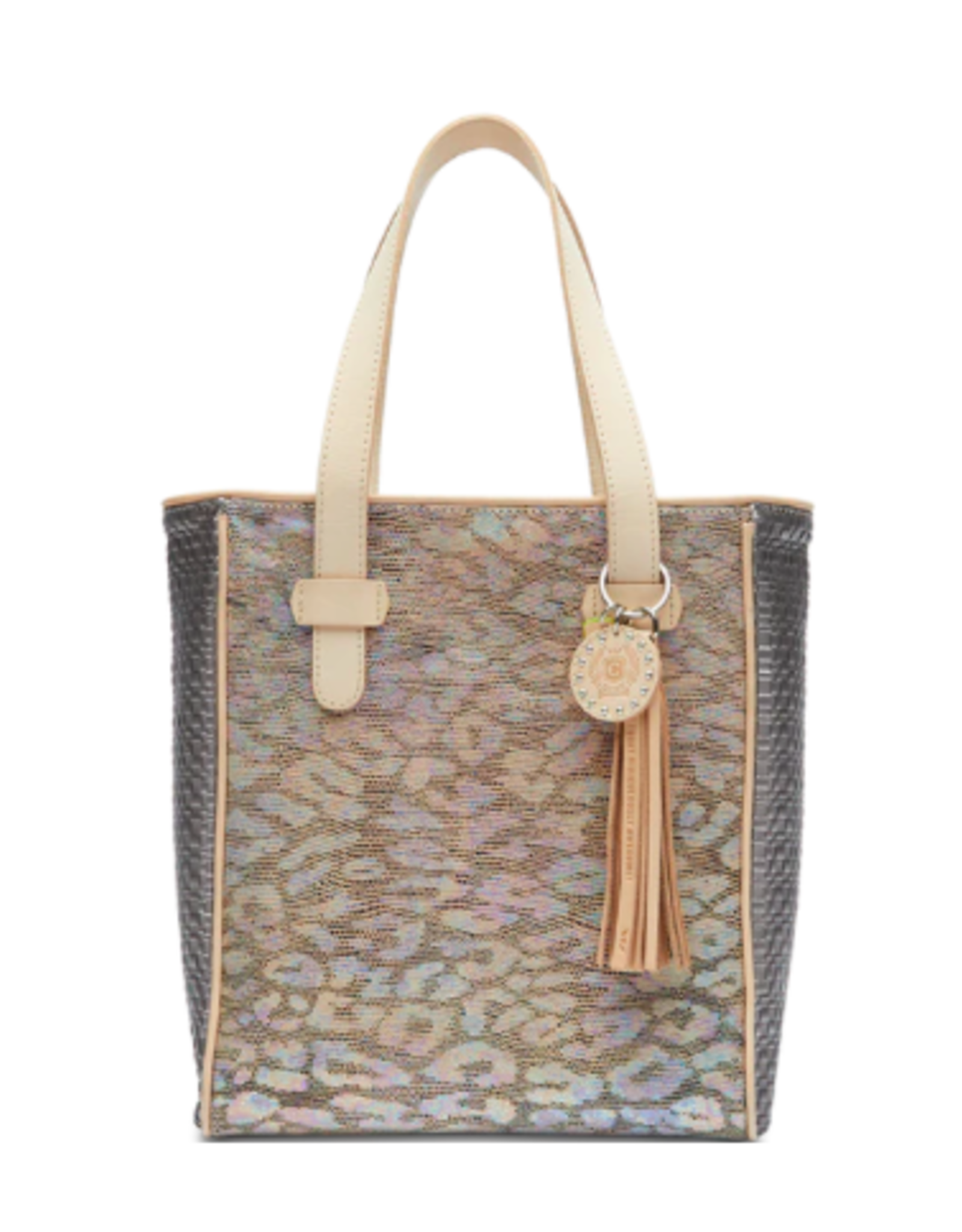 Iris Textured-leather Shoulder Bag