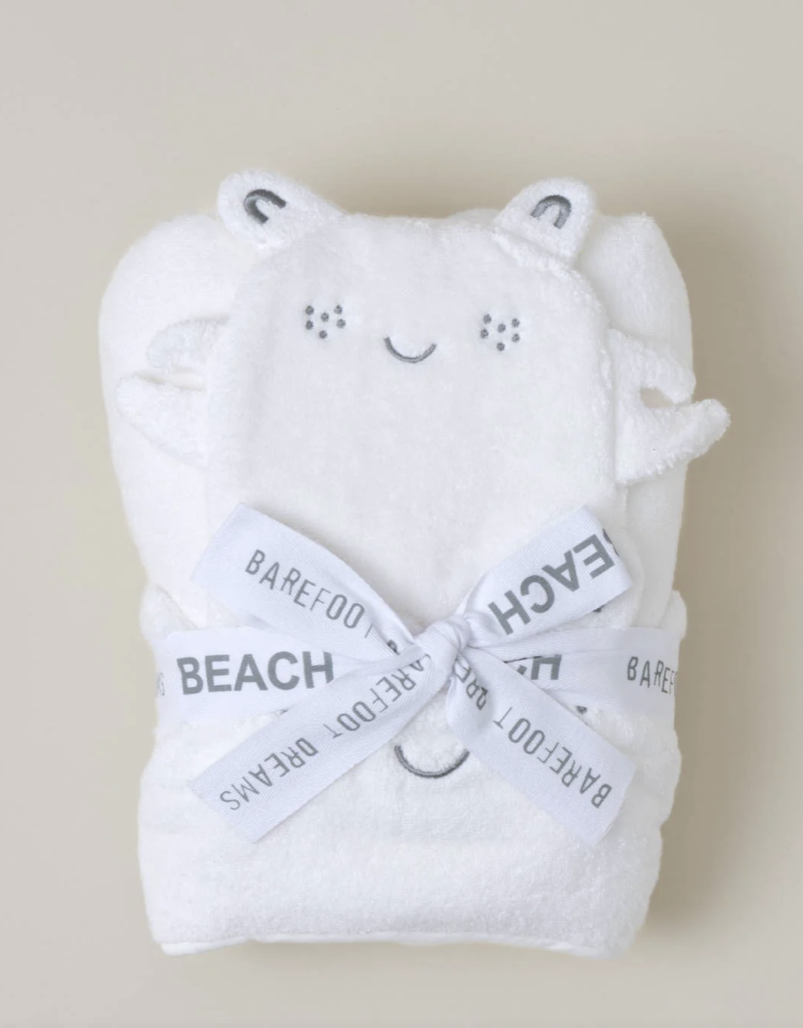 Barefoot Dreams Barefoot Dreams  Toddler Hooded Towel/Washcloth Sea Salt