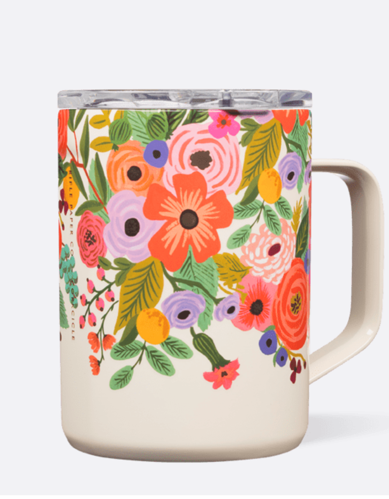 Corkcicle Rifle Paper x Corkcicle  Garden Party Collection Cream