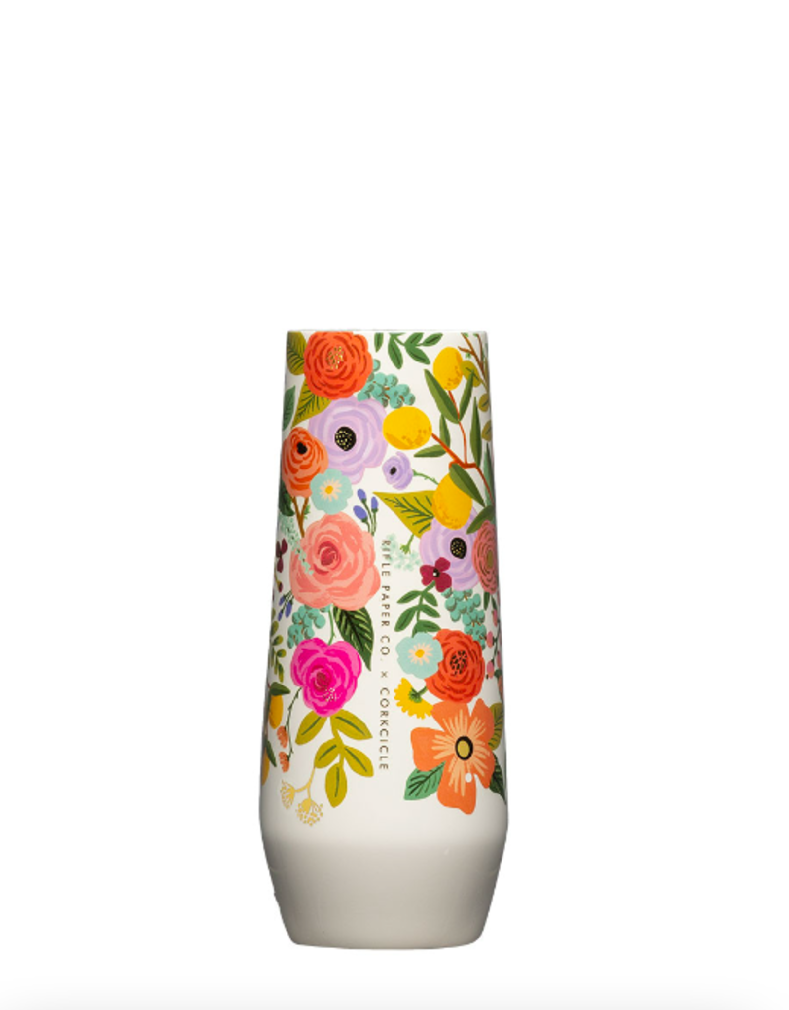 Corkcicle Rifle Paper x Corkcicle  Garden Party Collection Cream