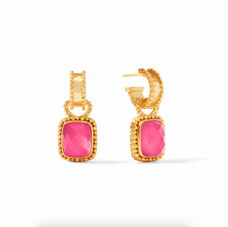 Julie Hoop & Charm Earring Rose main image 0