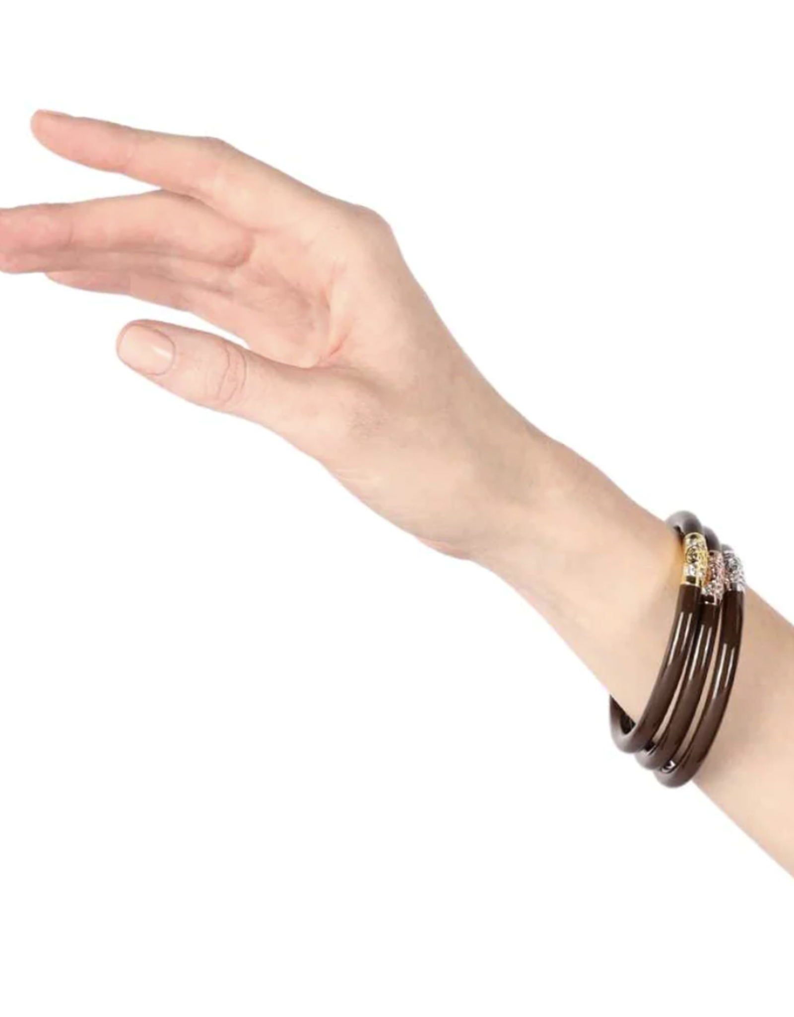 BuDhaGirl LLC BuDhaGirl Chocolate Three Kings All Weather Bangles