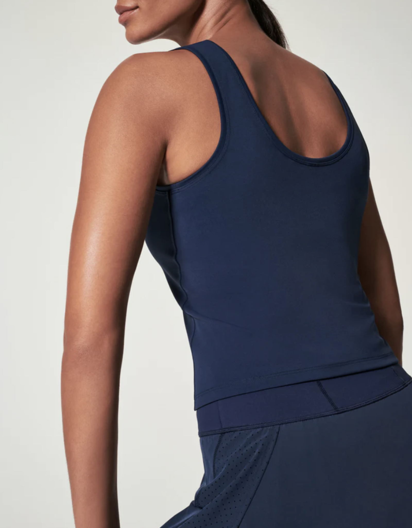 Spanx Spanx Get Moving Fitted Tank Midnight Navy