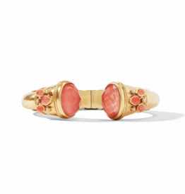 Julie Vos Julie Vos Cannes Cuff Iridescent Coral