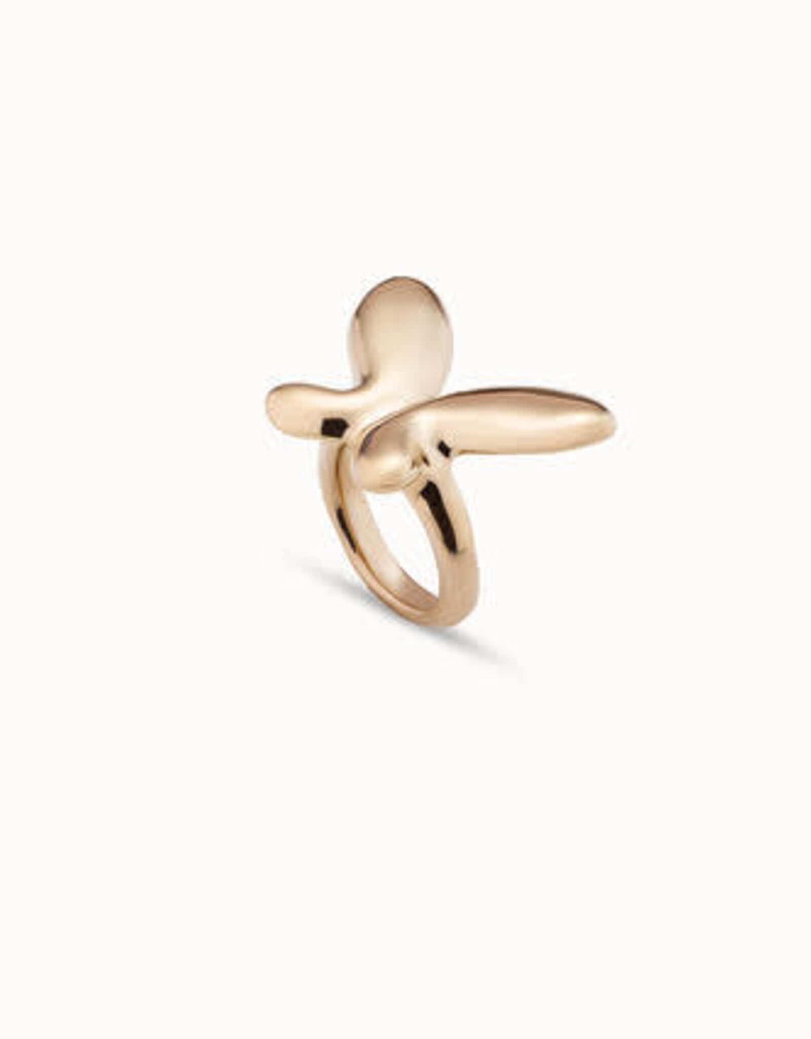 UNOde50 Uno de 50 Butterfly Effect Ring Gold