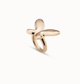 UNOde50 Uno de 50 Butterfly Effect Ring Gold