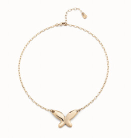 UNOde50 Uno de 50 Butterfly Effect Necklace Gold