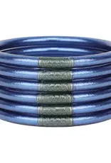 BuDhaGirl LLC BuDhaGirl All Weather Bangles Set of 6 Marine