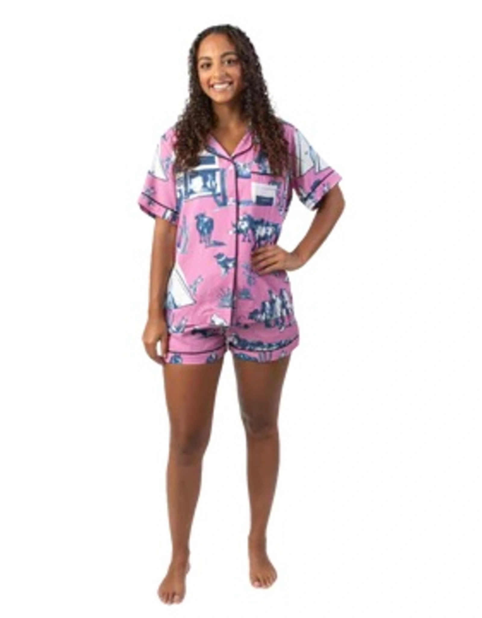 Katie Kime Katie Kime Pajama Shorts Set