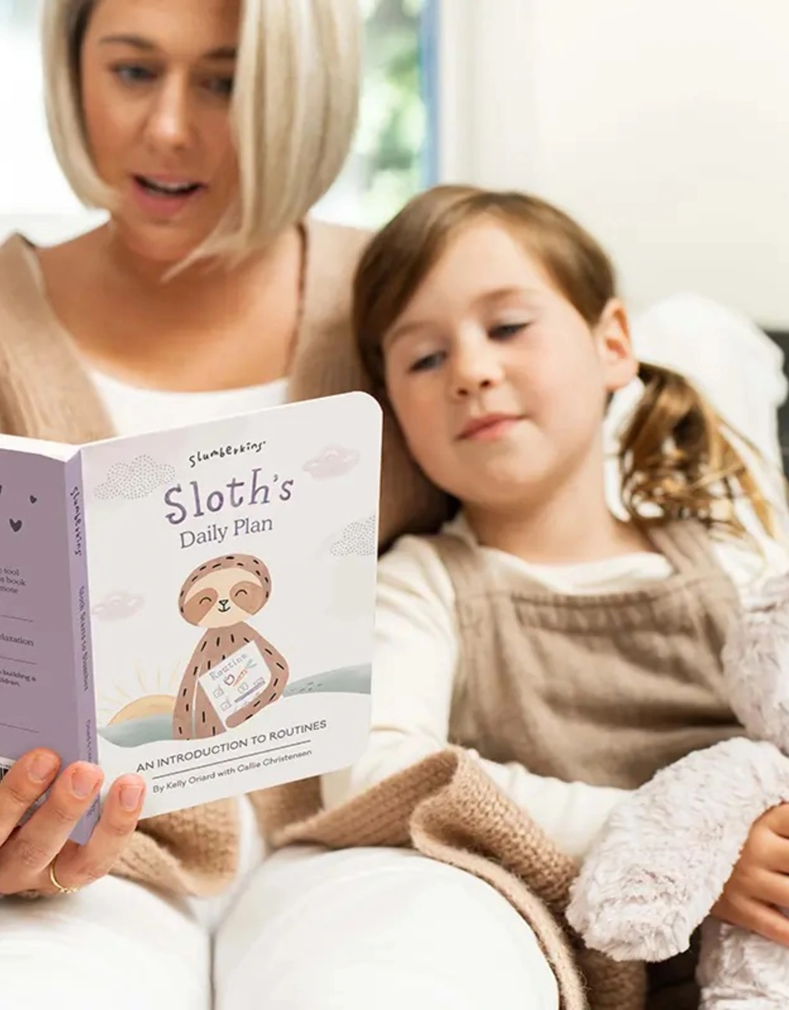 Slumber Kin Slumber Kins Stuffed Animal and Book Set Sloth