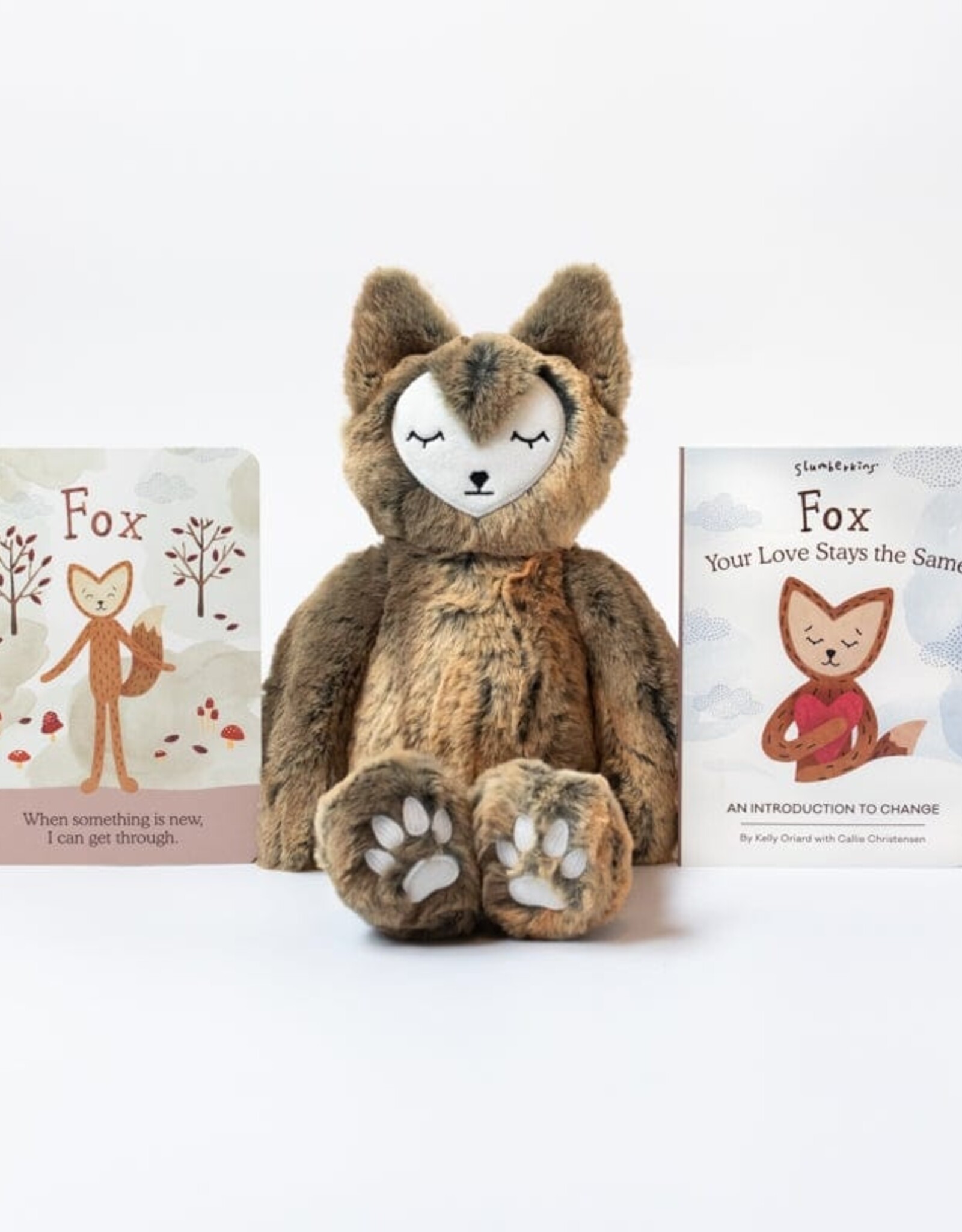 Slumber Kin Slumber Kins Stuffed Animal and Book Set Fox
