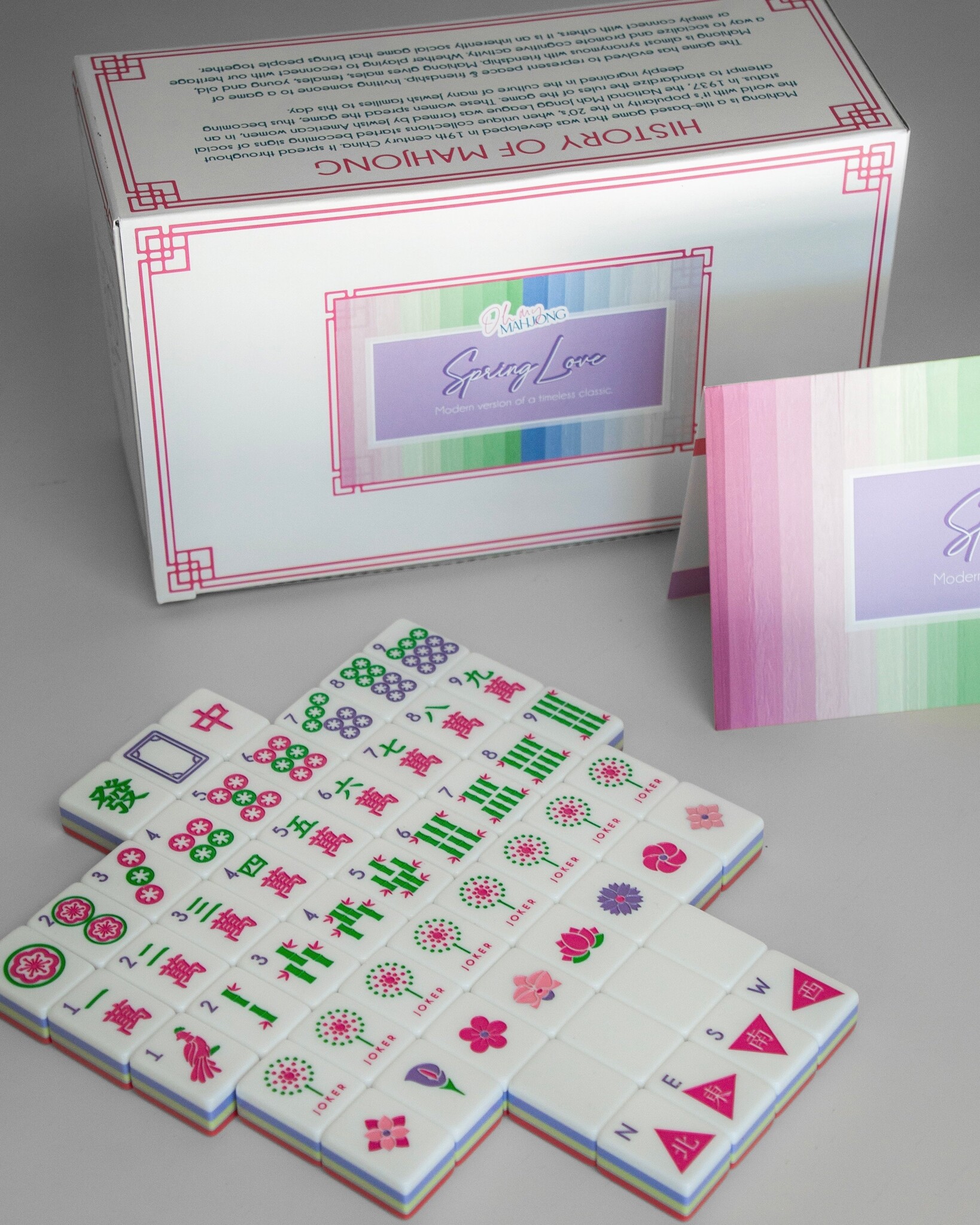 OH MY MAHJONG Spring Tiles