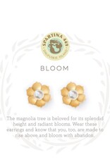 Spartina Spartina Sea La Vie Bloom Earrings Gold