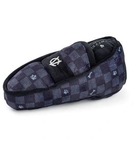 Haute Diggity Dog Black Checker Chewy Vuiton Loafer