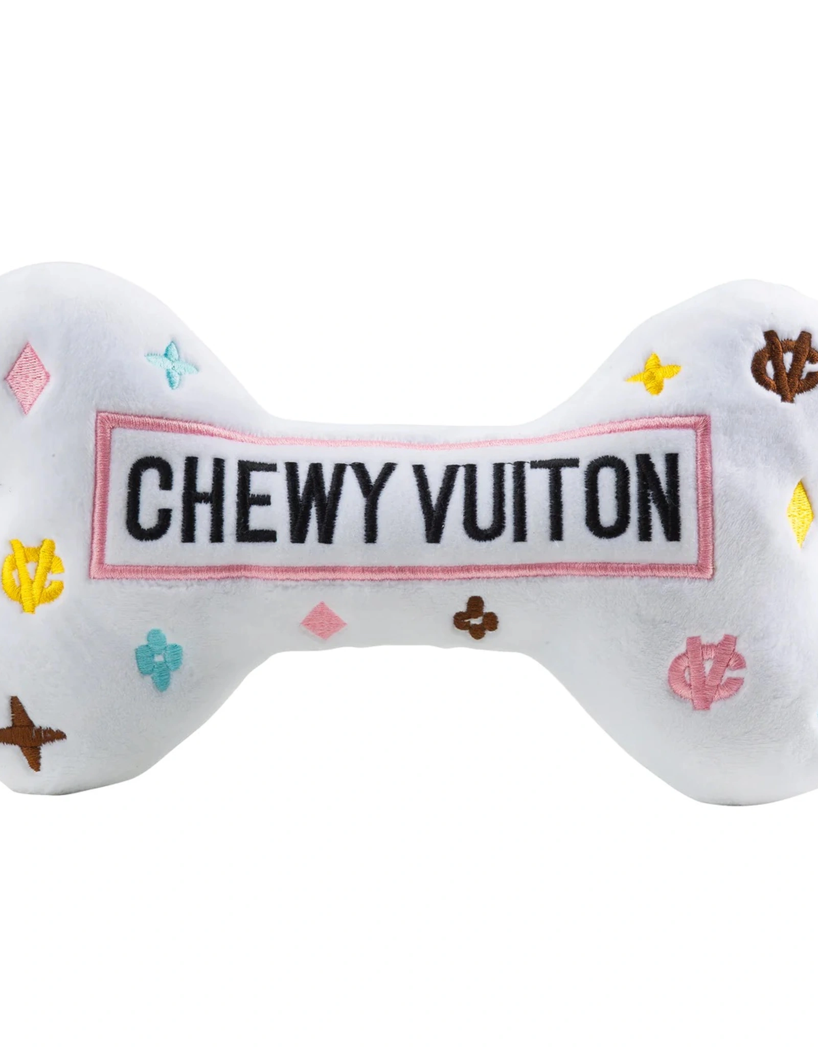Haute Diggity Dog White Chewy Vuiton Bone