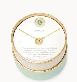 Spartina Spartina Sea La Vie Brave 18" Necklace Gold