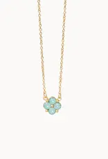 Spartina Spartina Sea La Vie Blessed/Sea Foam 18" Necklace Gold