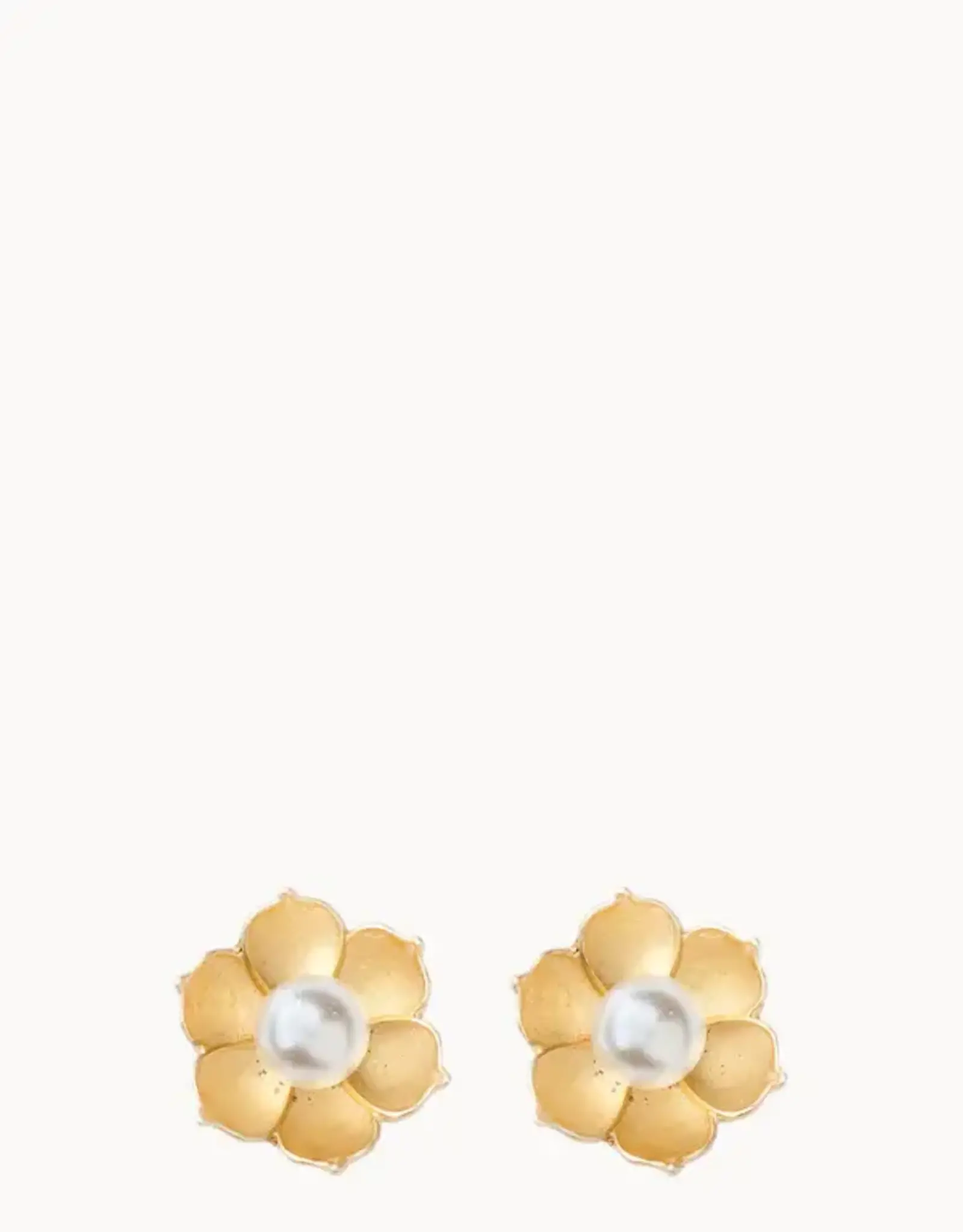 Spartina Spartina Sea La Vie Bloom Earrings Gold