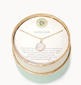 Spartina Spartina Sea La Vie Survivor 18" Necklace Gold