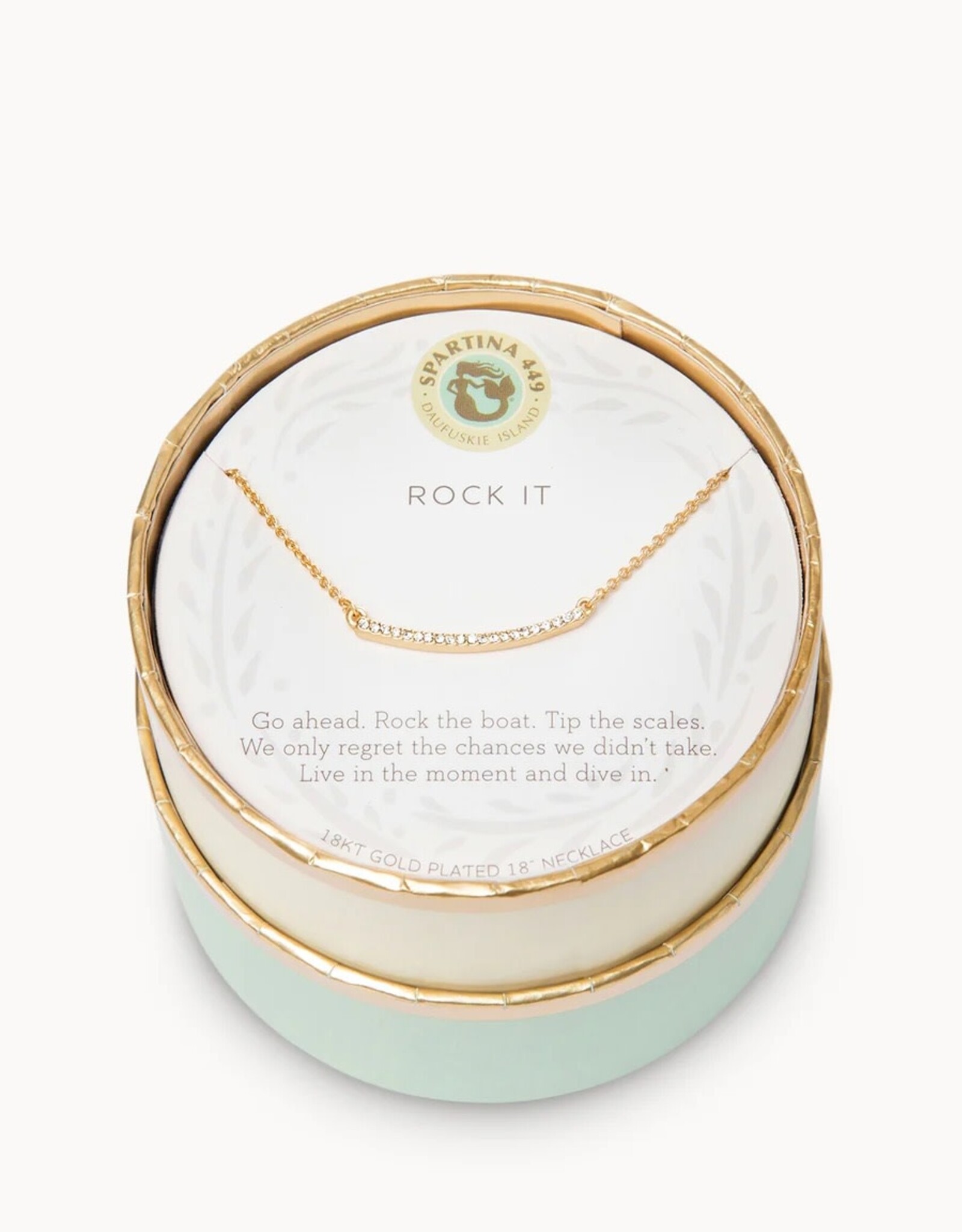Spartina Spartina Sea La Vie Rock It 18" Necklace Gold