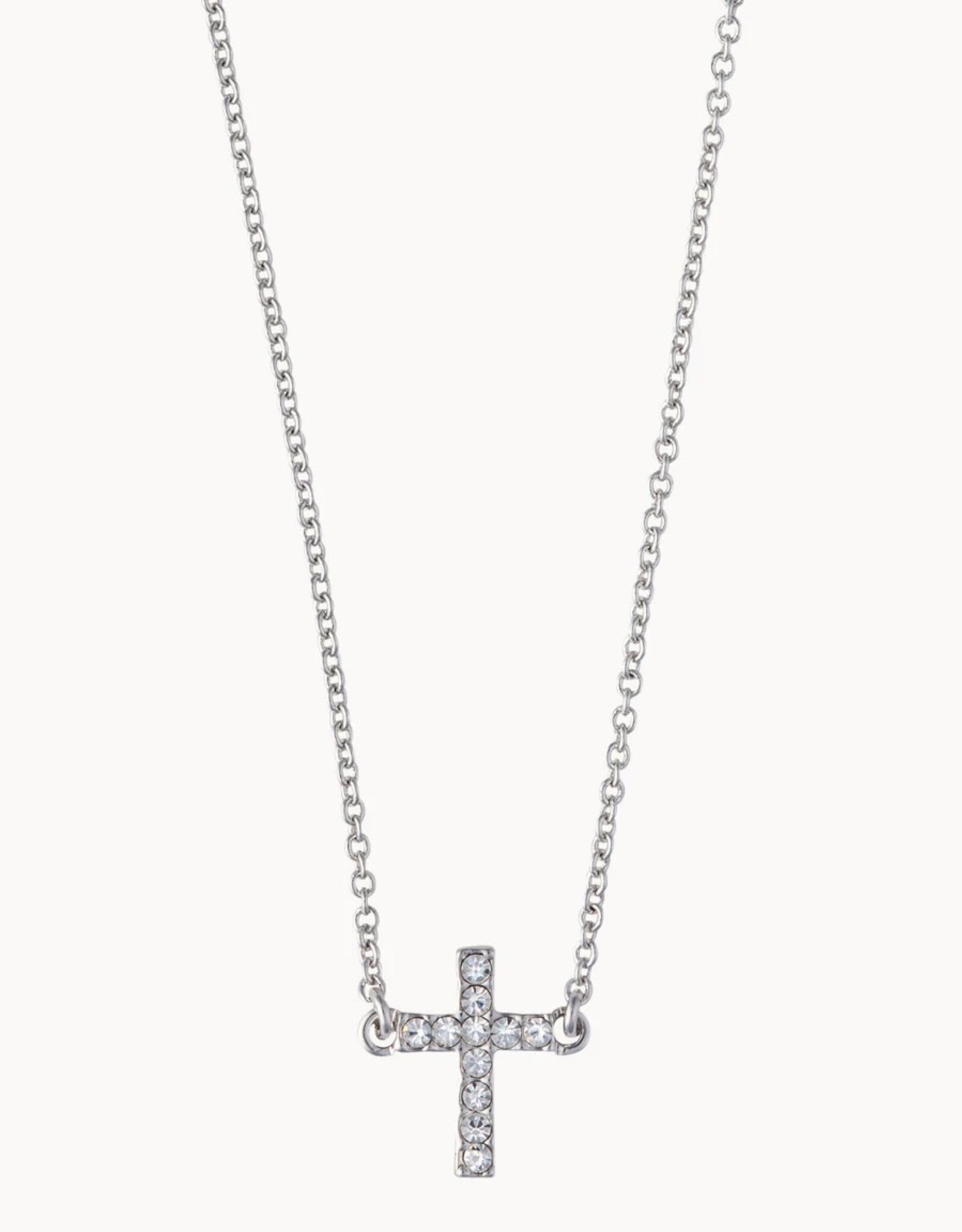 Spartina Spartina Sea La Vie Have Faith 18" Necklace Silver
