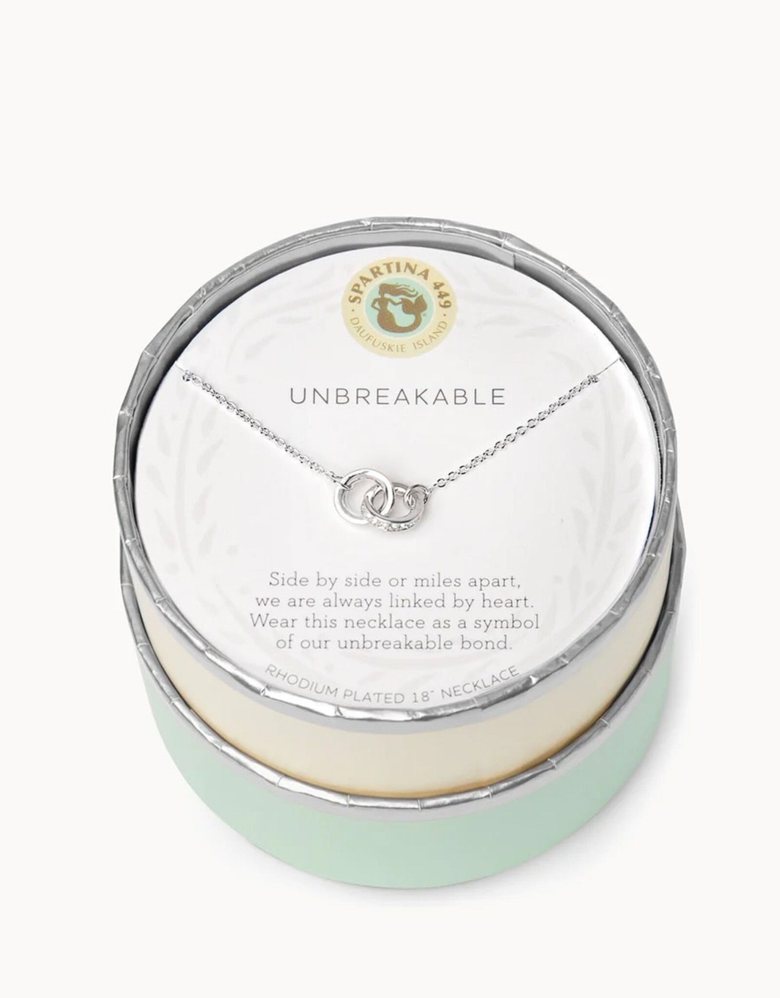 Spartina Spartina Sea La Vie Unbreakable 18" Necklace Silver